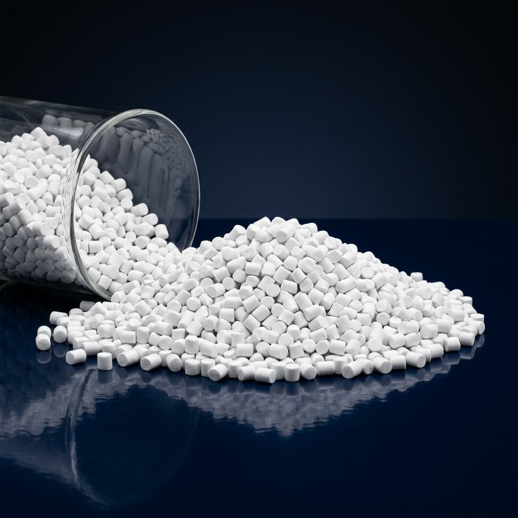 Pellets de PVC compuesto para suelas